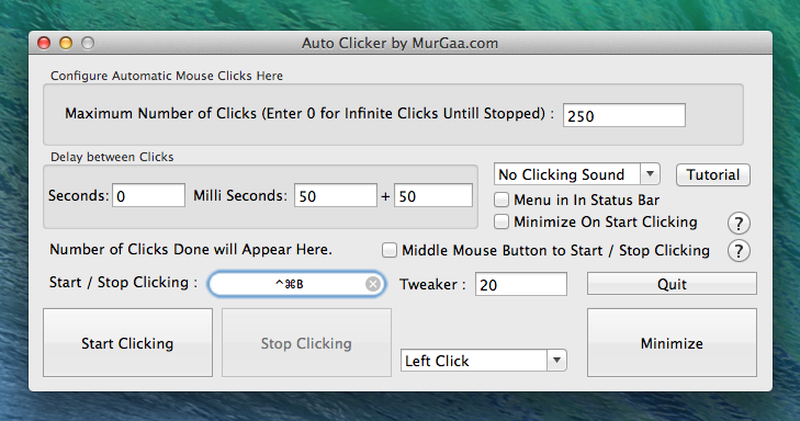 Auto Clicker Mac No Download