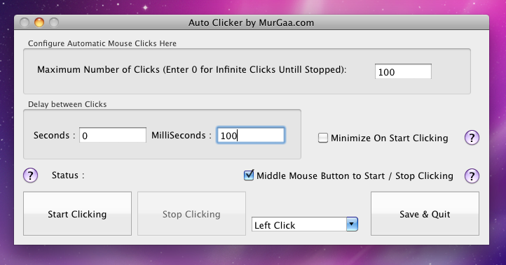 Auto Clicker for Mac