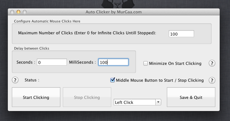 Free auto mouse clicker for mac