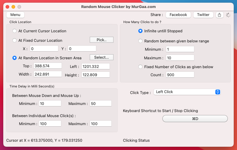 Mac Auto Mouse Clicker Software Downloads for Mouse Automation